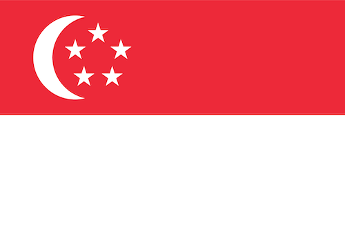 シンガポールの国旗