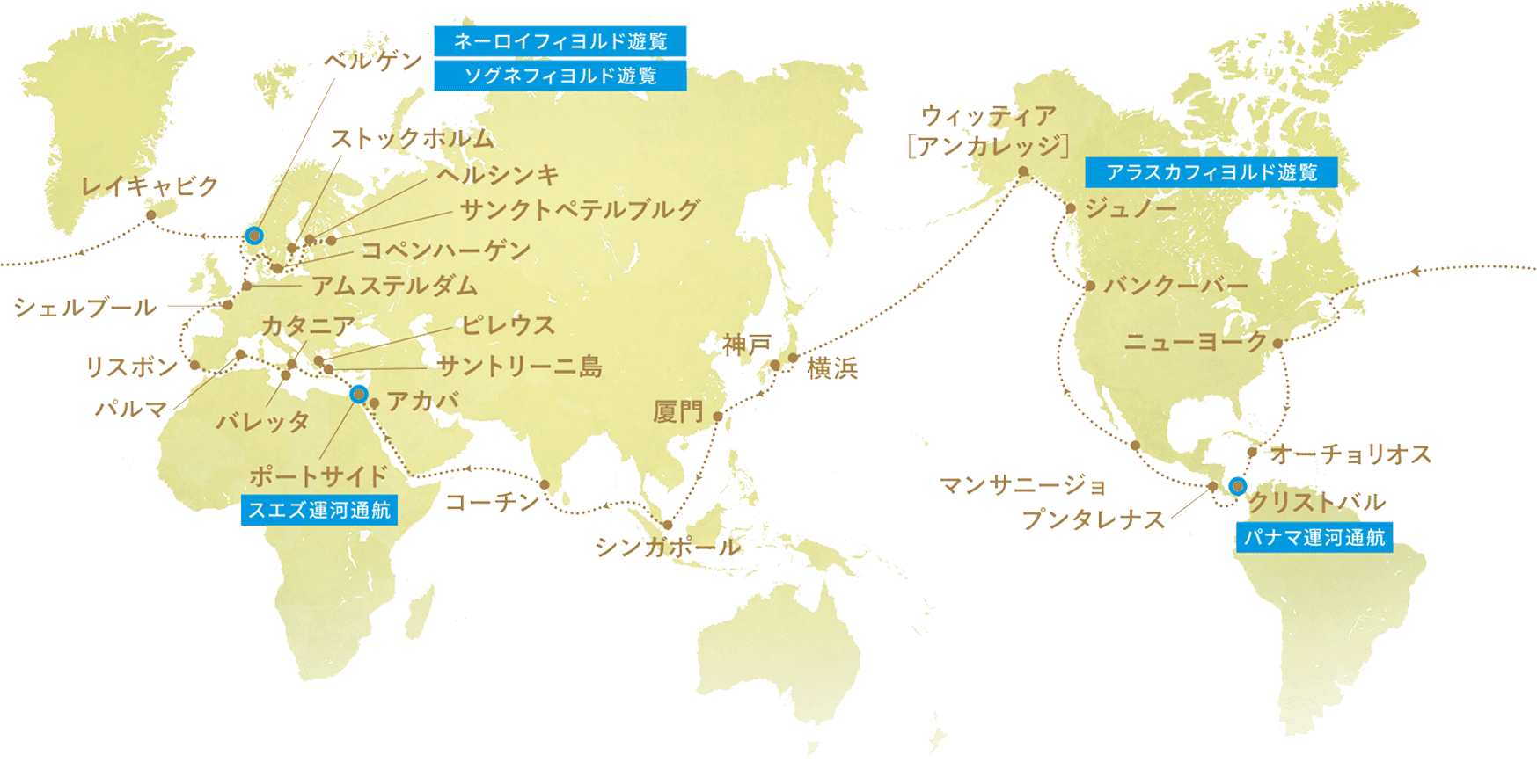 北欧＆アラスカコース