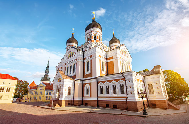世界遺産の街並み