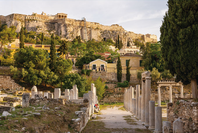 アテネの黄金時代を象徴する聖なる丘／ギリシャ・アクロポリス