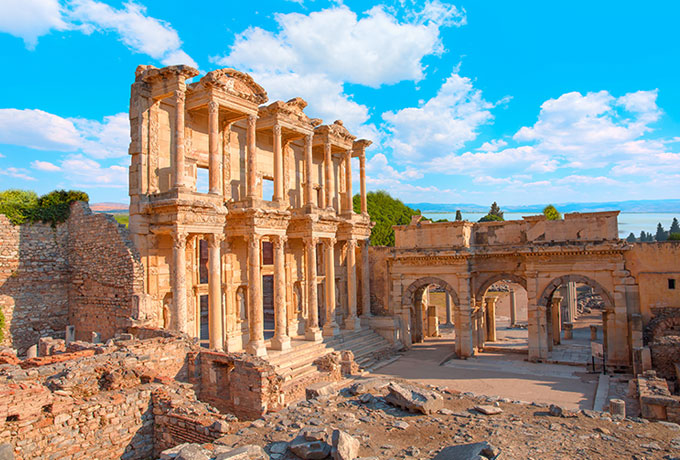 まるで古代文明にタイムスリップしたかのよう／トルコ・エフェソス遺跡