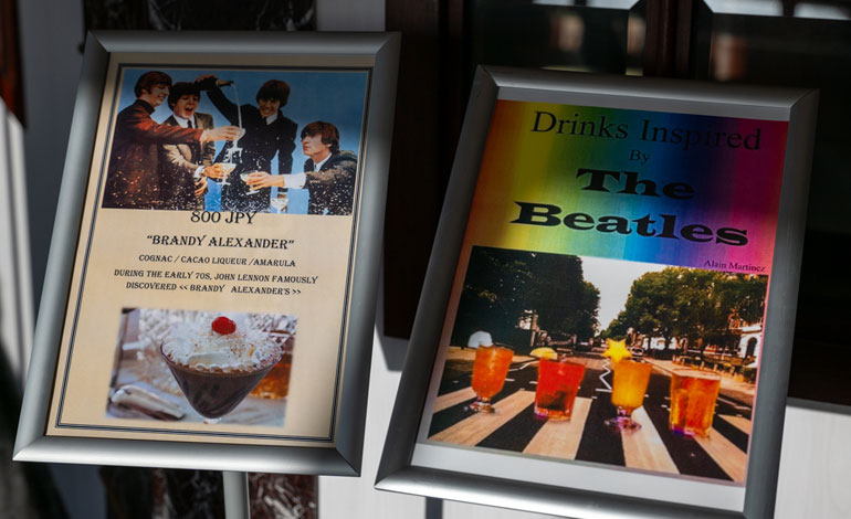 イベントに合わせて、スペシャルドリンクなどの提供も。メニューの変化も日々の楽しみとなる。