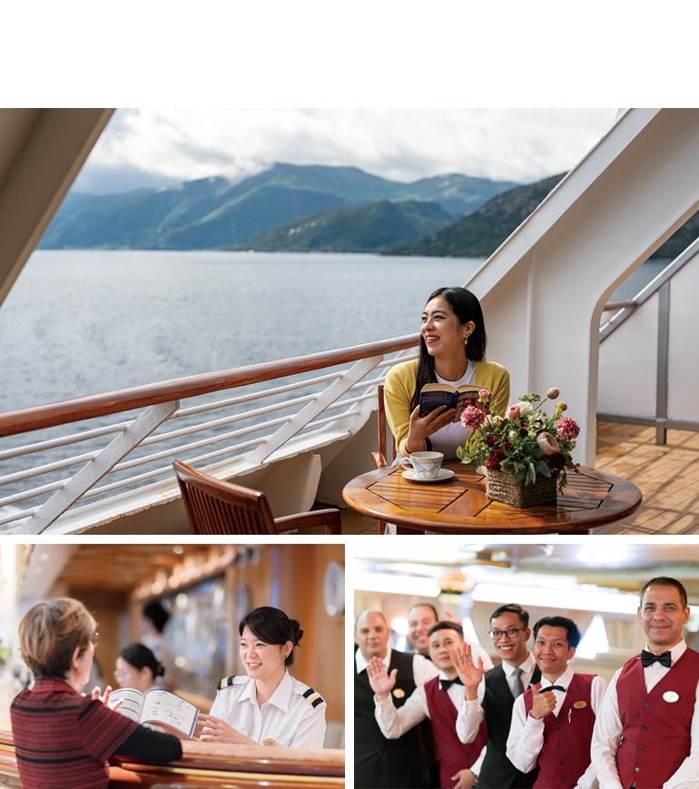 安全で快適な船旅を