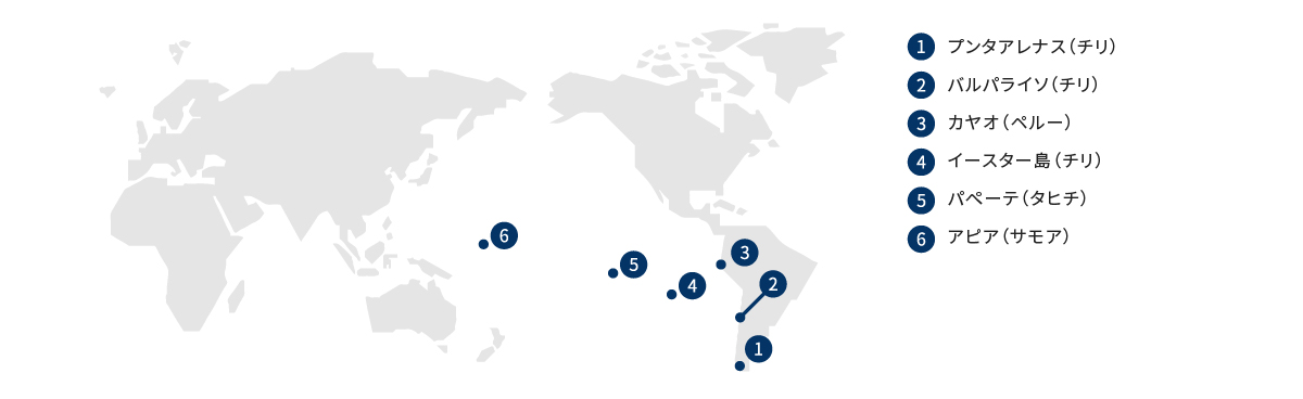 地球一周の船旅 2026年12月 Voyage125