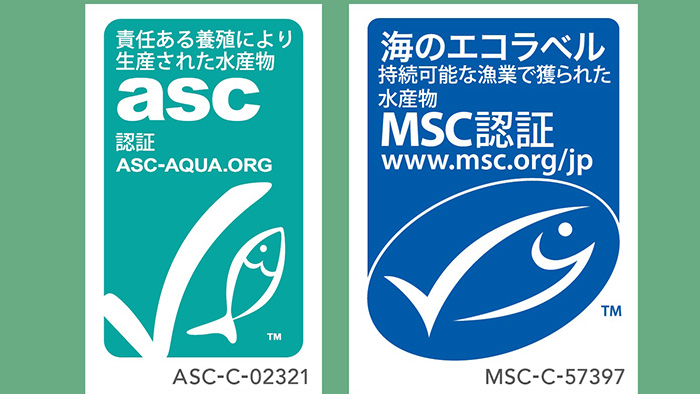 洋上レストランで、持続可能な水産物を提供